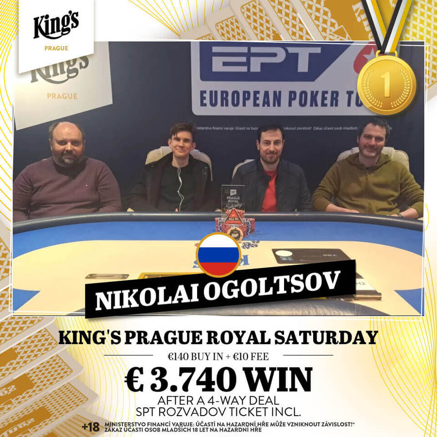 Deal v King’s Prague Royal Saturday
