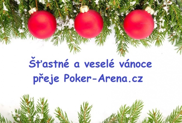 Poker-Arena.cz přeje všem čtenářům a pokerovým hráčům krásné a klidné prožití vánočních svátků