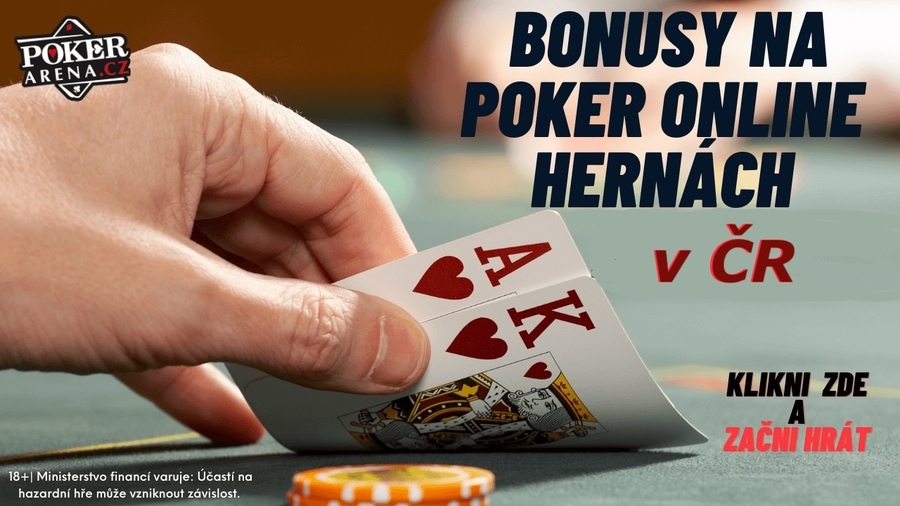 Bonusy na českých Online poker hernách v ČR