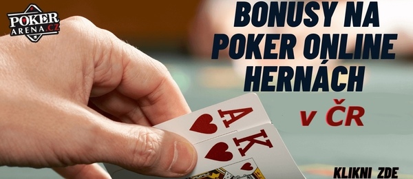 Bonusy na českých Online poker hernách v ČR