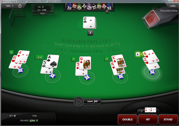 pokerstars online casino app