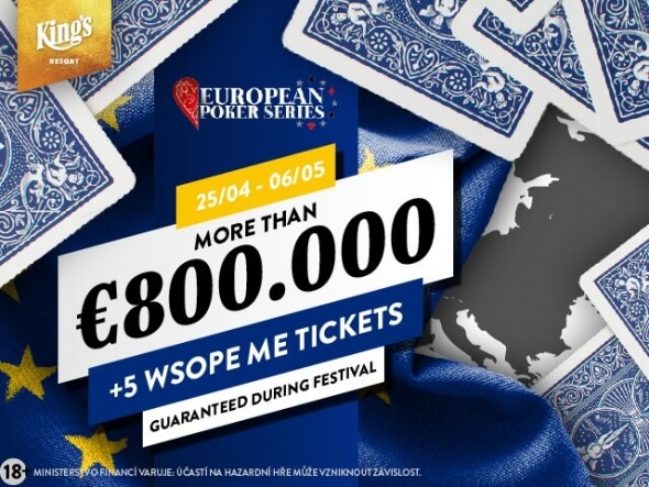 Do King's míří European Poker Series o více než €800,000