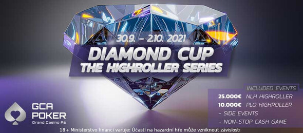 Diamond Cup se vrací do Grand Casina v High Roller vydání