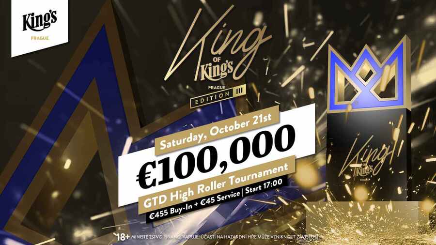 King of King’s High Roller v King’s Casinu Prague
