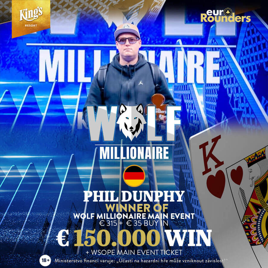 Vítěz Wolf Millionaire v King’s Resort
