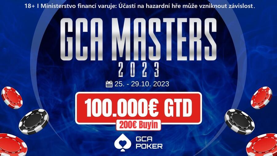 Festival GCA Masters s €100K GTD Main Eventem tento týden v Grand Casinu Aš