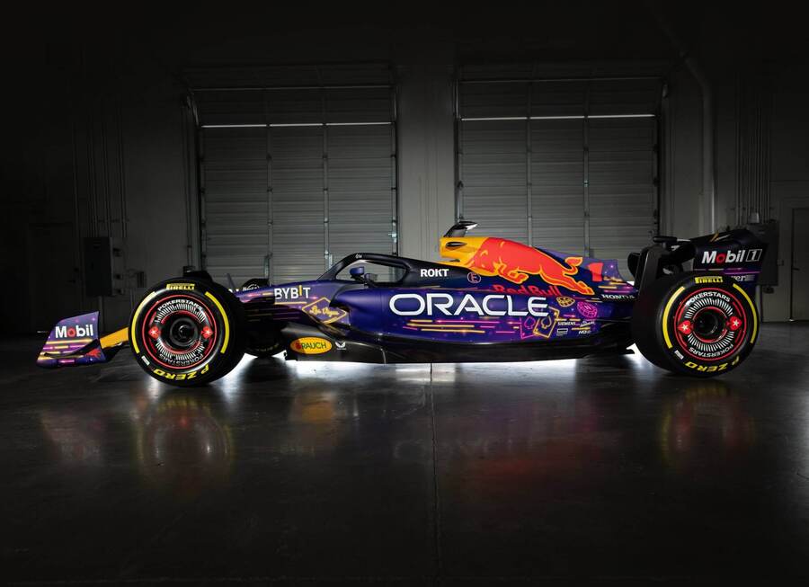 Las Vegas F1 Oracle Red Bull Racing Car