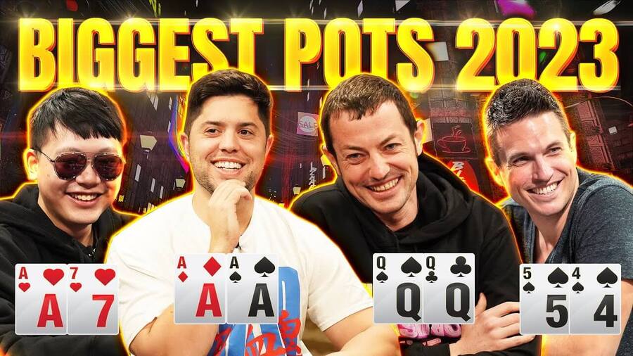 Top 10 největších potů v Hustler Casino Live 2023