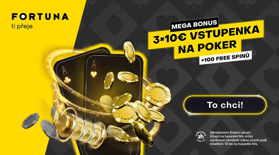 Fortuna Poker nabízí lákavé bonusy