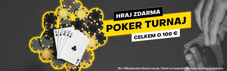 Hrajte POKERARENA FREEROLL o €100 na herně Fortuna Poker