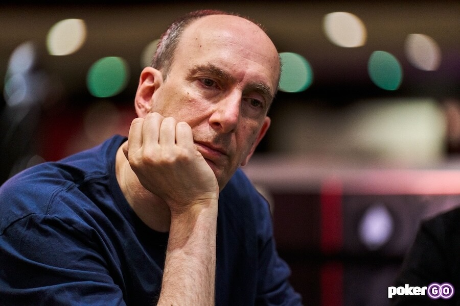 Erik Seidel při WSOP 2024 na PokerGO.com