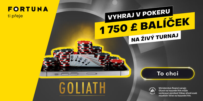 Kvalifikace do Goliath na Fortuna Poker