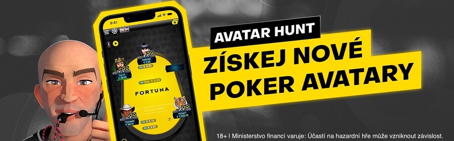 Avatar Hunt na herně Fortuna Poker