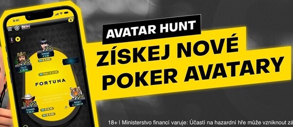 Avatar Hunt na herně Fortuna Poker