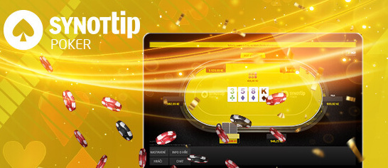 Hrajte online poker na české herně Synot Tip
