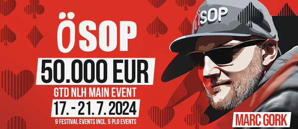 Festival ÖSOP přiváží do Grand Casina Aš €50.000 GTD Main Event