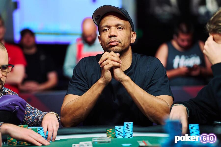 Phil Ivey během WSOP na PokerGO.com