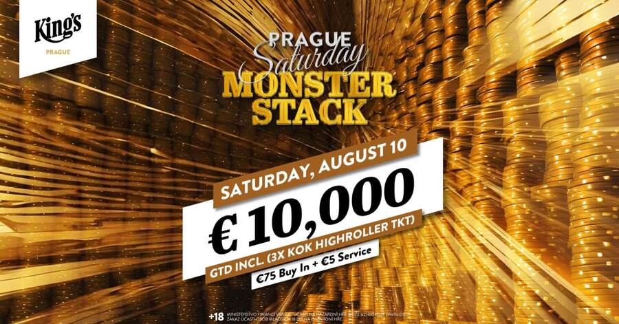 King’s Prague Saturday Monsterstack se hraje dnes od 15 hodin.