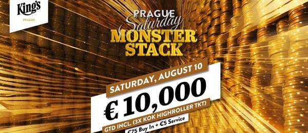 King’s Prague Saturday Monsterstack se hraje dnes od 15 hodin.