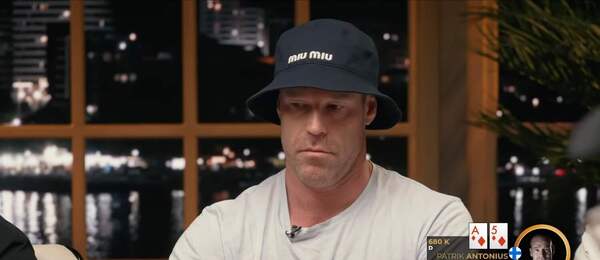 Patrik Antonius úřadoval během Triton Poker Cash Game v Černé Hoře