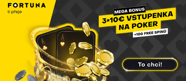 Fortuna Poker bonus je momentálně navýšen