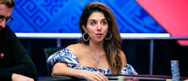 Rania Nasreddine během EPT Barcelona 2024 Main Event Day 5