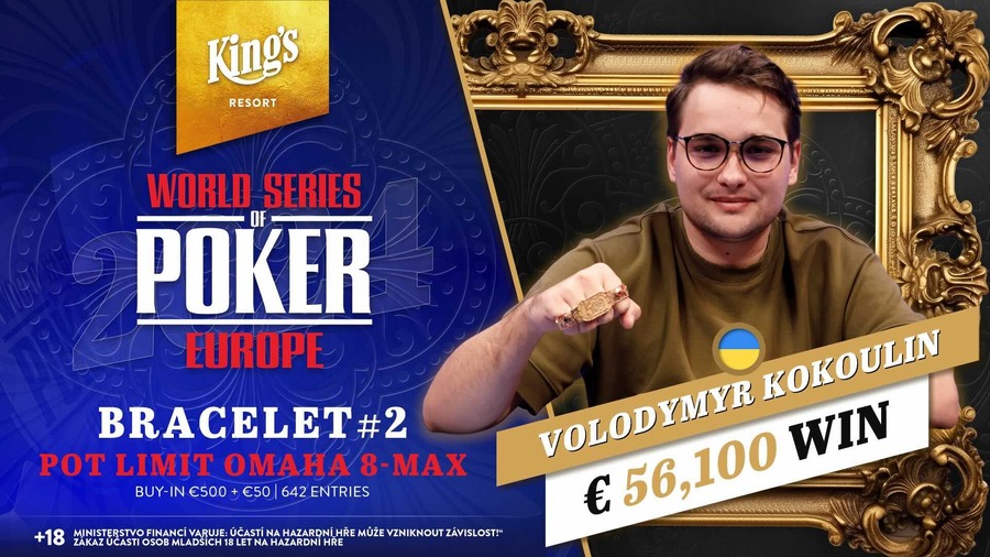 Vítěz druhého náramkového eventu na WSOPE 2024 v King’s