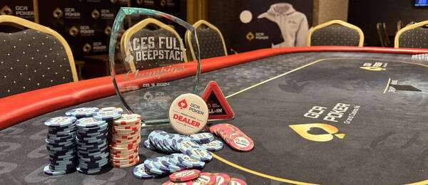 Aces Full Deepstack trofej vybojoval v GCA německý hráč Olli