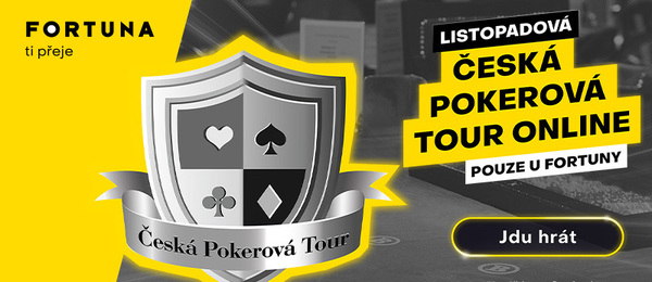 Česká Pokerová Tour online opět na herně Fortuna Poker