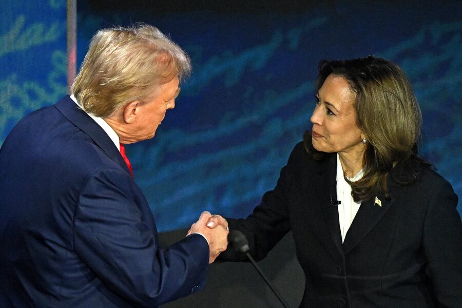 Donald Trump a Kamala Harrisová