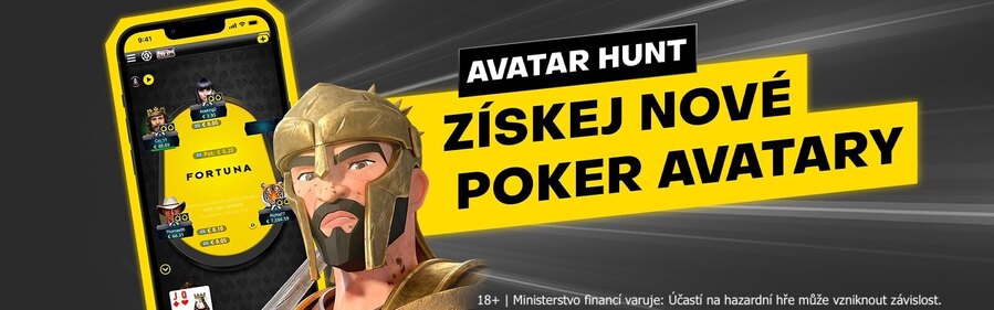 Na Fortuně si můžete ulovit pokerového avatara s motivem Gladiátora