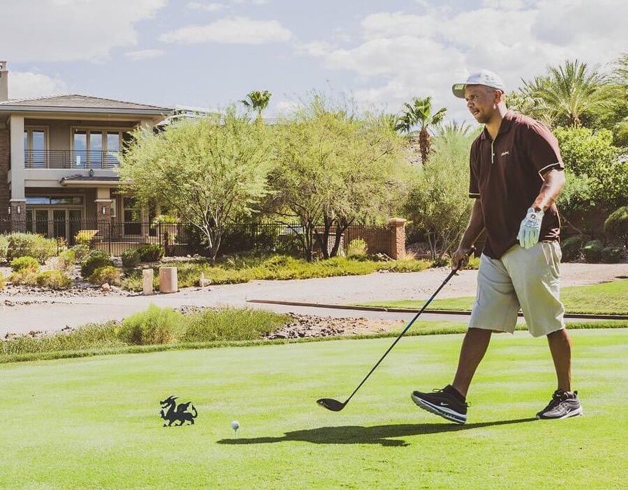 Phil Ivey rád hraje golf