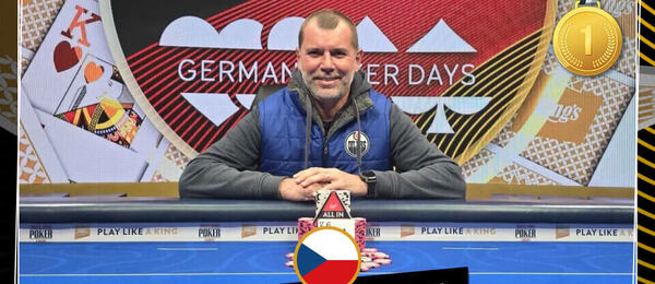 Marek Šulc vyhrál Main Event German Poker Days