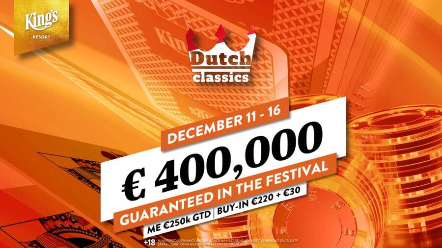 Dutch Classics garantuje prize pool €400.000