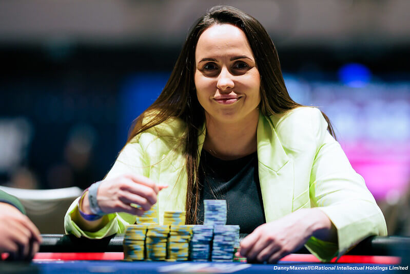 Sylwia Studniarz v EPT Prague Main Event Day 2