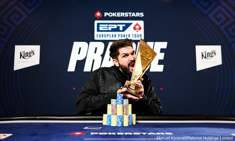 Patrik Jaroš vítězem EPT Prague High Rolleru