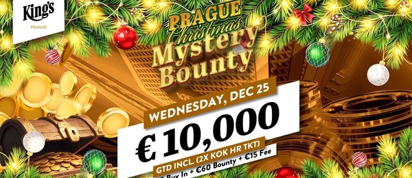 Vánoční Mystery Bounty nabídne garanci €10.000