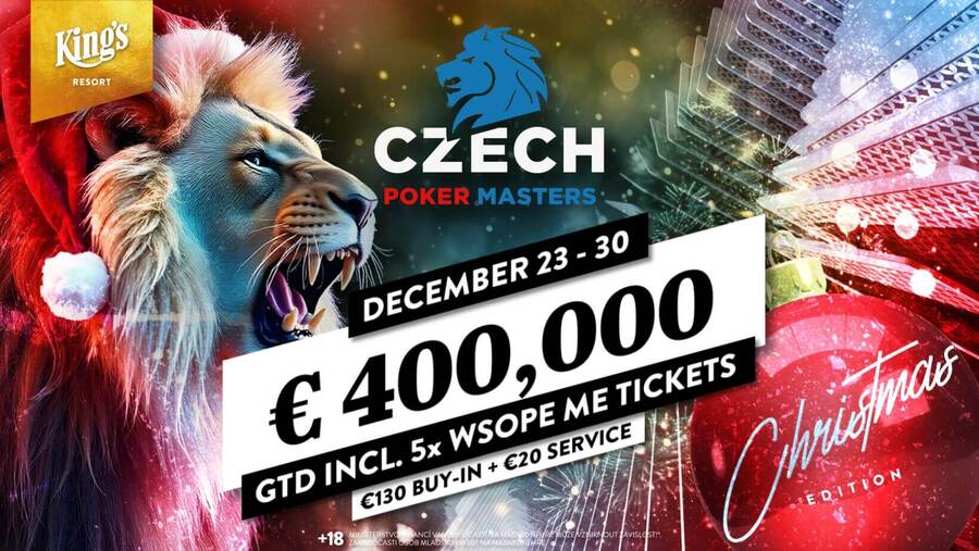 Czech Poker Masters garantuje minimální prize pool €400.000