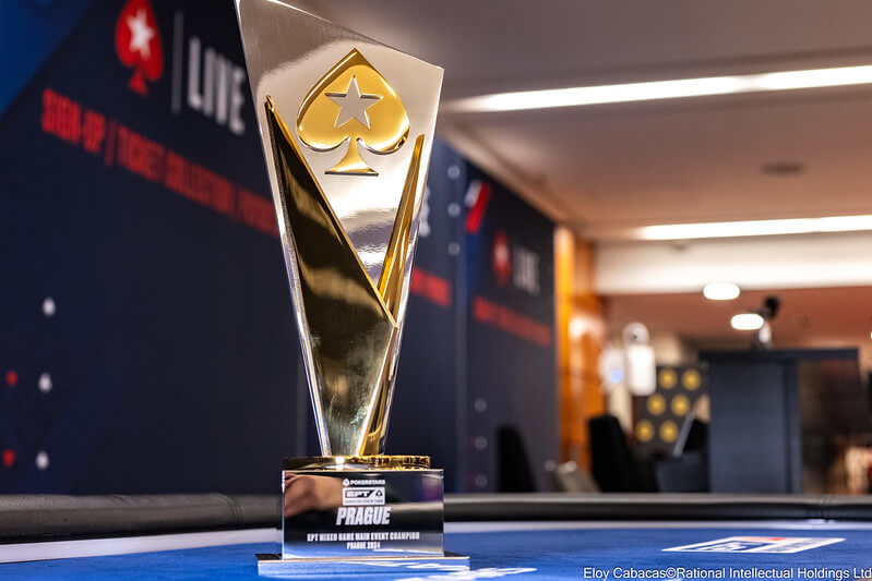 EPT Praha Main Event Mixed Games Trofej