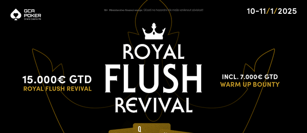 Royal Flush Revival zakončí program před rekonstrukcí kasina