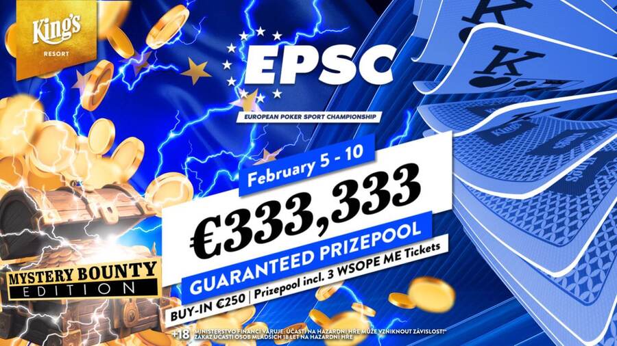 EPSC v King’s Casinu Rozvadov garantuje minimálně €333.333