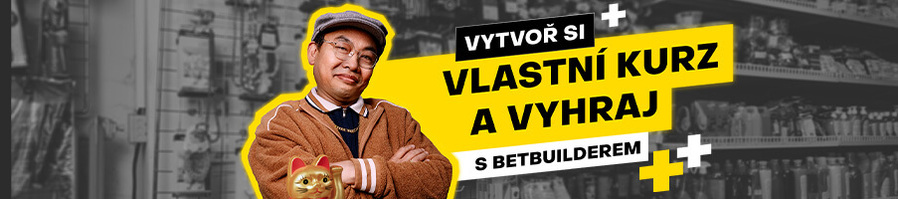 S Betbuilderem si vytvoříte vlastní sázkovou příležitost